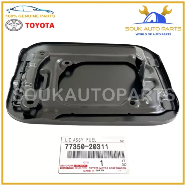 77350-20311 Genuine Toyota LID ASSY, FUEL FILLER OPENING 7735020311 CELICA 1ZZ