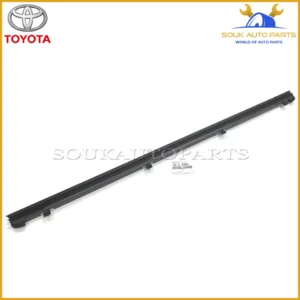 68172-33080 Genuine Toyota WEATHERSTRIP, FR DOOR GLASS, INNER LH 6817233080 OEM