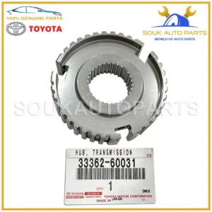 33362-60031 Genuine Toyota HUB, TRANSMISSION CLUTCH, NO.2 3336260031 OEM