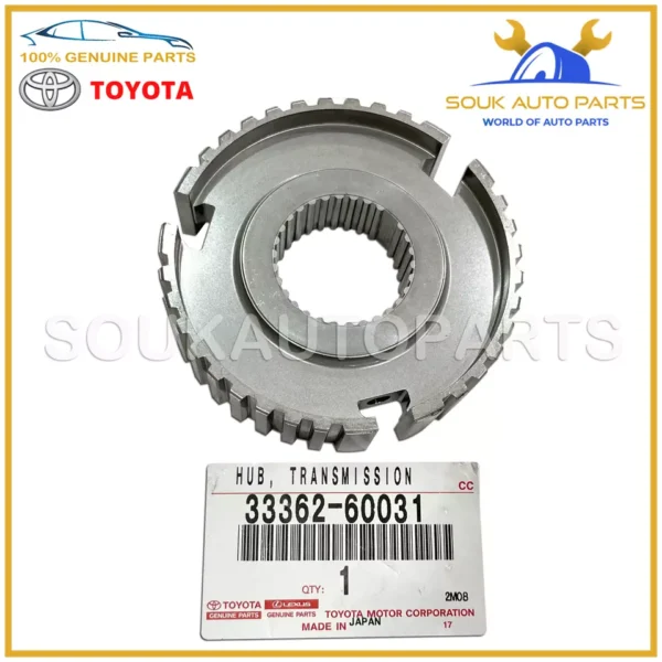 33362-60031 Genuine Toyota HUB, TRANSMISSION CLUTCH, NO.2 3336260031 OEM