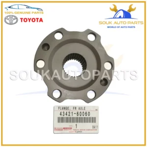 43421-60060 Toyota FRONT AXLE OUTER SHAFT FLANGE, RH/LH 4342160060 Genuine OEM