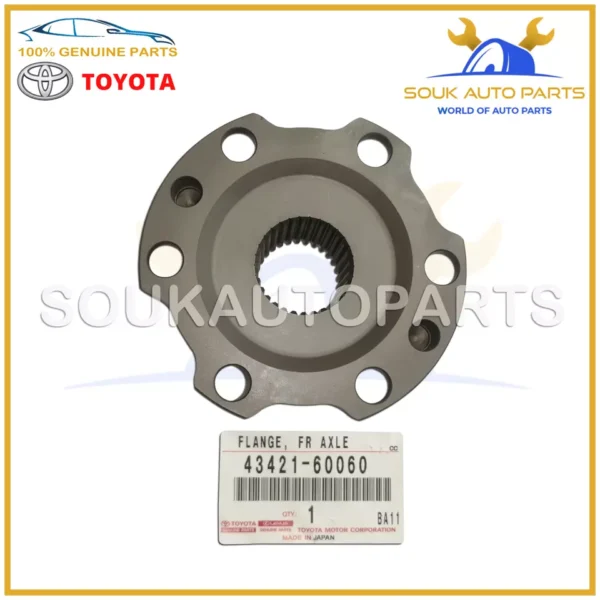 43421-60060 Toyota FRONT AXLE OUTER SHAFT FLANGE, RH/LH 4342160060 Genuine OEM