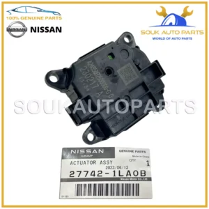 27742-1LA0B Genuine Nissan ACTUATOR ASSY-AIR MIX 27742-1LA0B OEM QX80/QX56