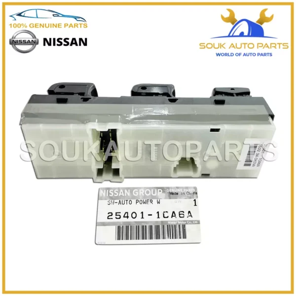 25401-1CA6A Genuine Nissan MAIN POWER WINDOW MASTER SWITCH Infiniti FX35/37/50