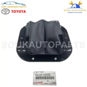 58280-90305 Genuine Toyota DUST PROOF ASSY, TRANSFER CONTROL LEVER 5828090305