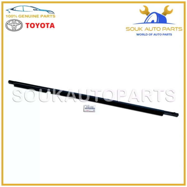 75730-12300 Genuine Toyota MOULDING ASSY, REAR DOOR BELT, RH 7573012300 OEM