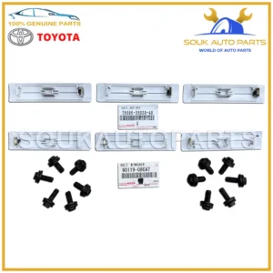 Genuine ROOF DRIP RACK REMOVAL KIT COVER CLIPS Toyota FJ CRUISER 1GR 2007-14 OEM