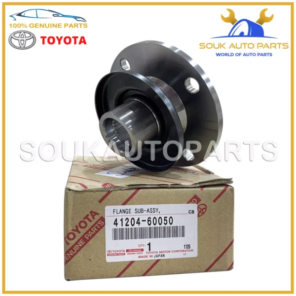 41204-60050 Genuine Toyota FLANGE SUB-ASSY, RR DRIVE PINION COMPANION, RR LX450