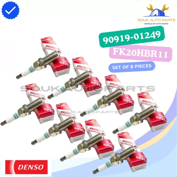 90919-01249 Genuine Toyota Denso SPARK PLUG SET (8Pcs) OEM LEXUS GS300 IS F