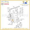 13505-17020 Genuine Toyota IDLER SUB-ASSY, TIMING BELT, NO.1 LAND CRUISER 1HD - Image 3