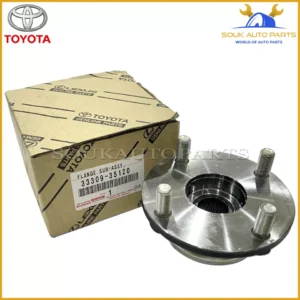 33309-35120 Genuine Toyota FLANGE SUB-ASSY, OUTPUT SHAFT COMPANION 4RUNNER HILUX