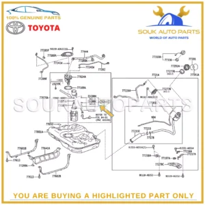 23280-38020 Genuine Toyota FUEL PRESSURE REGULATOR ASSY 2328038020 OEM