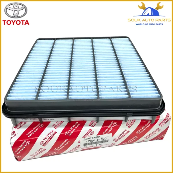 17801-51020 Genuine Toyota ELEMENT SUB-ASSY, AIR CLEANER FILTER 1780151020 OEM