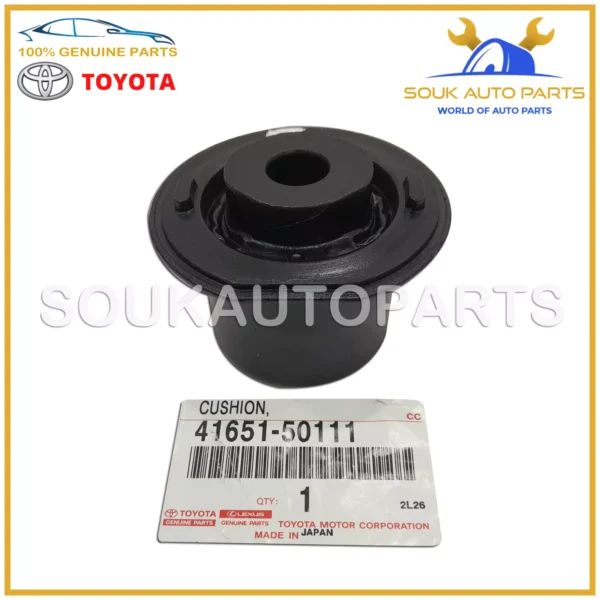 41651-50111 Genuine Toyota CUSHION, REAR DIFFERENTIAL MOUNT, NO.2 4165150111 OEM