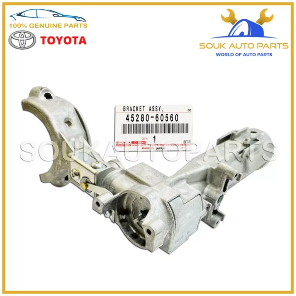 45280-60560 Genuine Toyota BRACKET ASSY, STEERING COLUMN, UPPER 4528060560 OEM