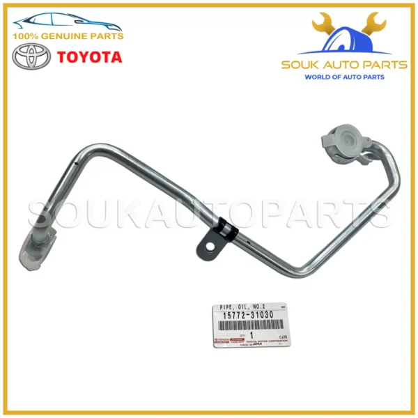 15772-31030 Genuine Toyota PIPE OIL, NO.2 1577231030 OEM