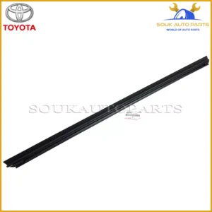 68172-12260 Genuine Toyota WEATHERSTRIP, FR DOOR GLASS, INNER LH 6817212260 OEM