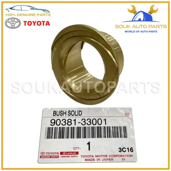 90381-33001 Genuine Toyota BUSH (FOR STEERING KNUCKLE), RH/LH 9038133001 OEM