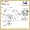 35303-97501 Genuine Toyota STRAINER SUB-ASSY, OIL 3530397501 OEM - Image 3