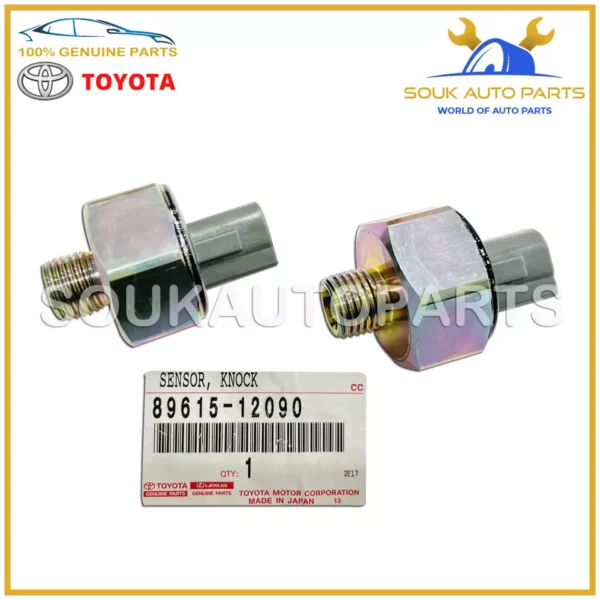 89615-12090 Genuine Toyota 2 Pcs SENSOR, KNOCK CONTROL 8961512090 OEM