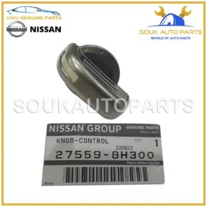 27559-8H300 Genuine Nissan KNOB-CONTROL 275598H300 OEM