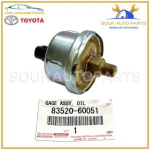 83520-60051 Genuine Toyota GAGE OIL PRESSURE SENDING UNIT 8352060051 OEM