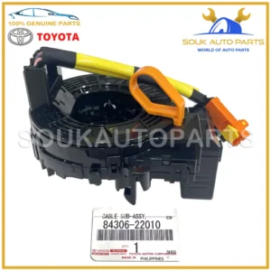 84306-22010 Genuine Toyota CABLE SUB-ASSY, SPIRAL COROLLA YARIS RAV4