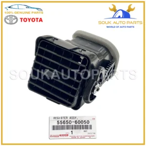 55650-60050 Genuine Toyota REGISTER ASSY, INSTRUMENT PANEL, NO.1 5565060050 OEM