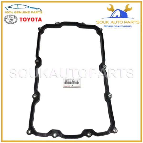 35168-34020 Genuine Toyota GASKET, AUTOMATIC TRANSMISSION OIL PAN