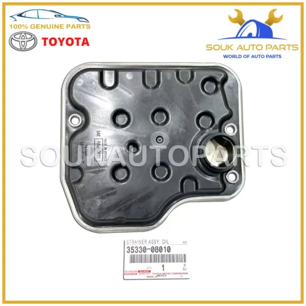 35330-08010 Genuine Toyota STRAINER ASSY, VALVE BODY OIL 3533008010 OEM