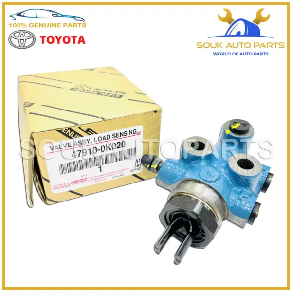 47910-0K020 Genuine Toyota VALVE ASSY, LOAD SENSING PROPORTIONING 479100K020 OEM