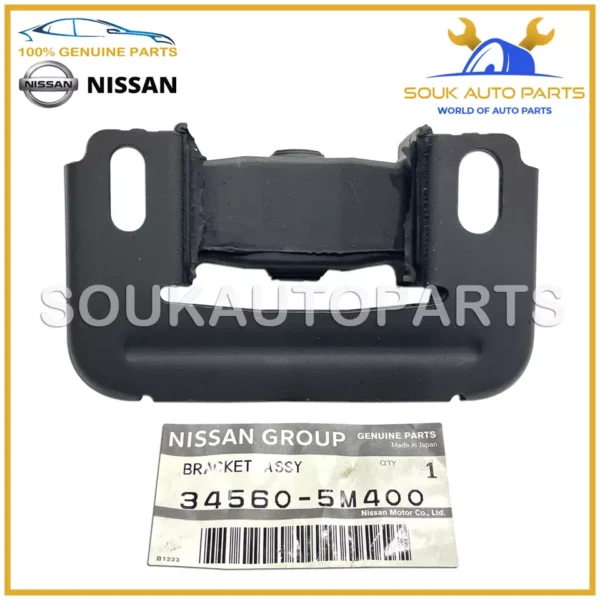 34560-5M400 Genuine Nissan BRACKET ASSY-HOLDER RUBBER 345605M400 OEM