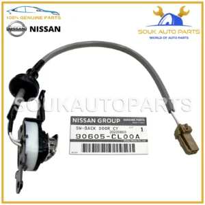 90605-CL00A Genuine Nissan SWITCH-BACK DOOR CYLINDER 90605CL00A OEM