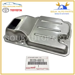 35330-60010 Genuine Toyota STRAINER ASSY OIL, VALVE BODY 3533060010 OEM