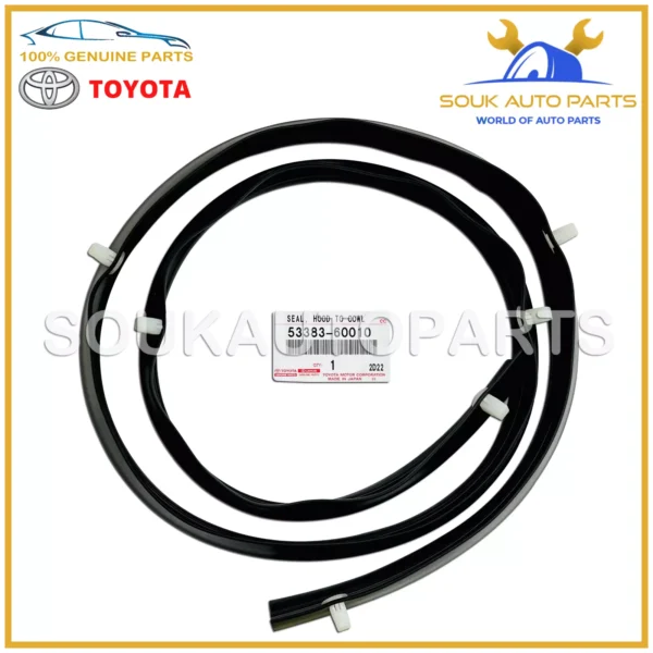 53383-60010 Genuine Toyota HOOD TO COWL SEAL LAND CRUISER FZJ80 FJ80 Lexus LX450