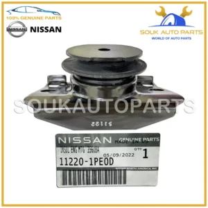 11220-1PE0B/D Genuine Nissan INSULATOR-ENGINE MOUNTING, FRONT OEM NAVARA