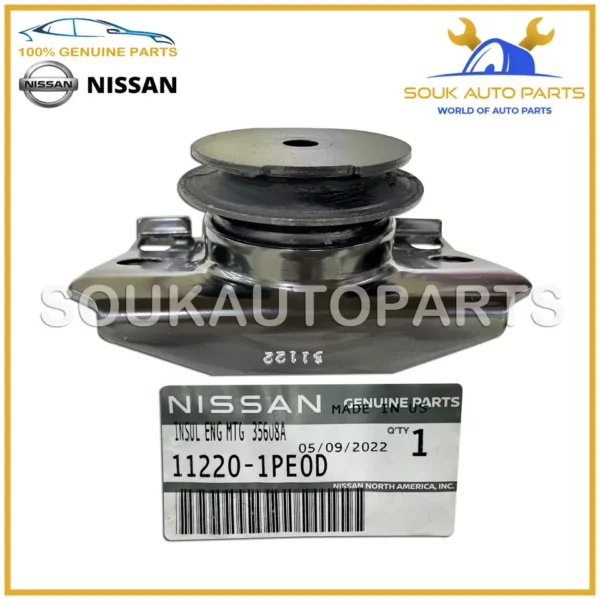 11220-1PE0B/D Genuine Nissan INSULATOR-ENGINE MOUNTING, FRONT OEM NAVARA