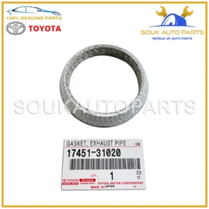 17451-31020 Genuine Toyota GASKET, EXHAUST PIPE 1745131020 OEM