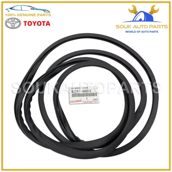 63251-48050 Toyota OEM Genuine WEATHERSTRIP, SLIDING ROOF RAV4 LEXUS RX450h