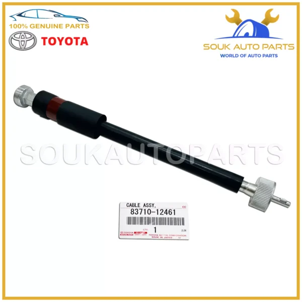 83710-12461 Genuine Toyota CABLE ASSY, SPEEDOMETER DRIVE, NO.1 8371012461 OEM