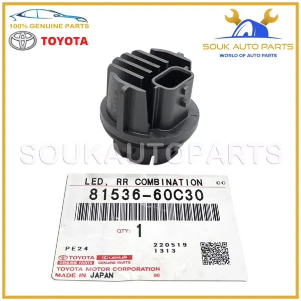 81536-60C30 Genuine Toyota LED REAR COMBINATION LAMP 8153660C30 OEM