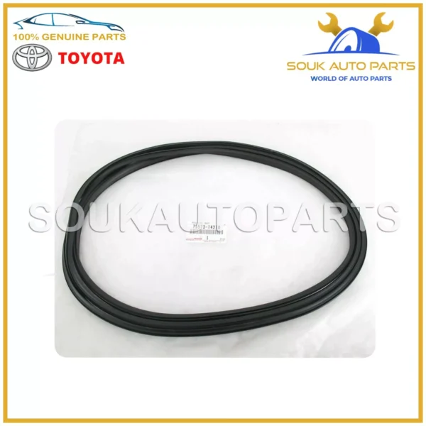 75573-14210 Genuine Toyota OUTSIDE BACK WINDOW MOULDING 7557314210 OEM