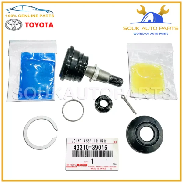 43310-39016 Genuine Toyota JOINT ASSY, FRONT UPPER BALL, RH/LH 4331039016 OEM