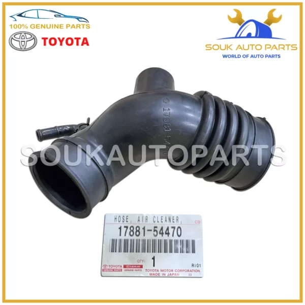 17881-54470 Genuine Toyota HOSE, AIR CLEANER, NO.3 1788154470 OEM PRADO 2L 2LTE