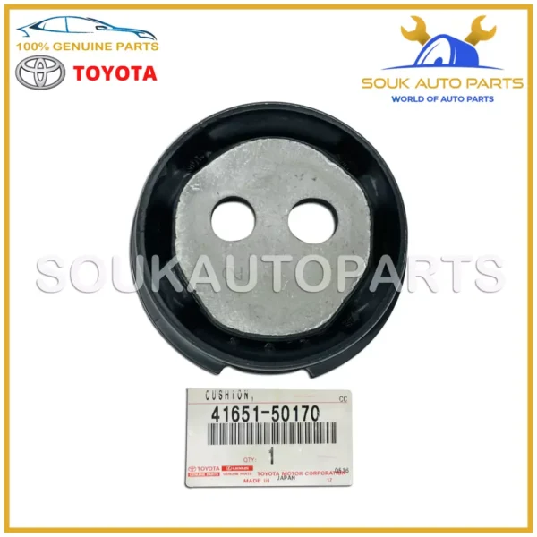 41651-50170 Genuine Toyota CUSHION, REAR DIFFERENTIAL MOUNT, NO.1 4165150170 OEM