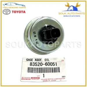 83520-60051 Genuine Toyota GAGE OIL PRESSURE SENDING UNIT 8352060051 OEM