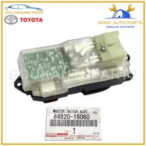 84820-16060 Genuine Toyota MASTER SWITCH ASSY, POWER WINDOW REGULATOR 8482016060