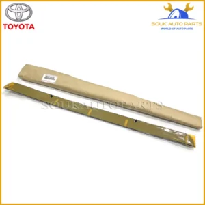 76812-60010 Genuine Toyota GARNISH, BACK DOOR, OUTSIDE 7681260010 OEM