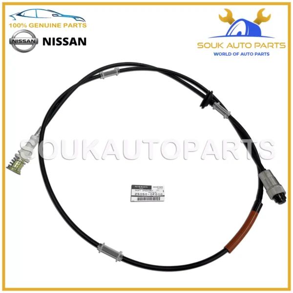 25050-0F010 Genuine Nissan SHAFT ASSY-FLEXIBLE, SPEEDOMETER 250500F010 OEM