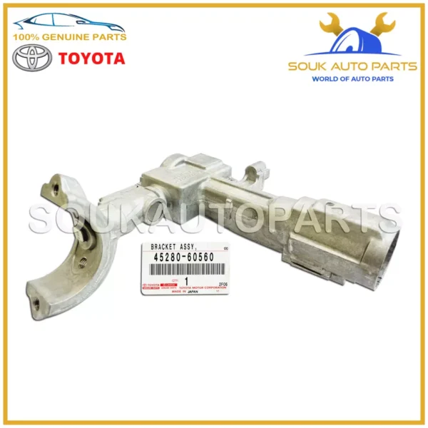 45280-60560 Genuine Toyota BRACKET ASSY, STEERING COLUMN, UPPER 4528060560 OEM